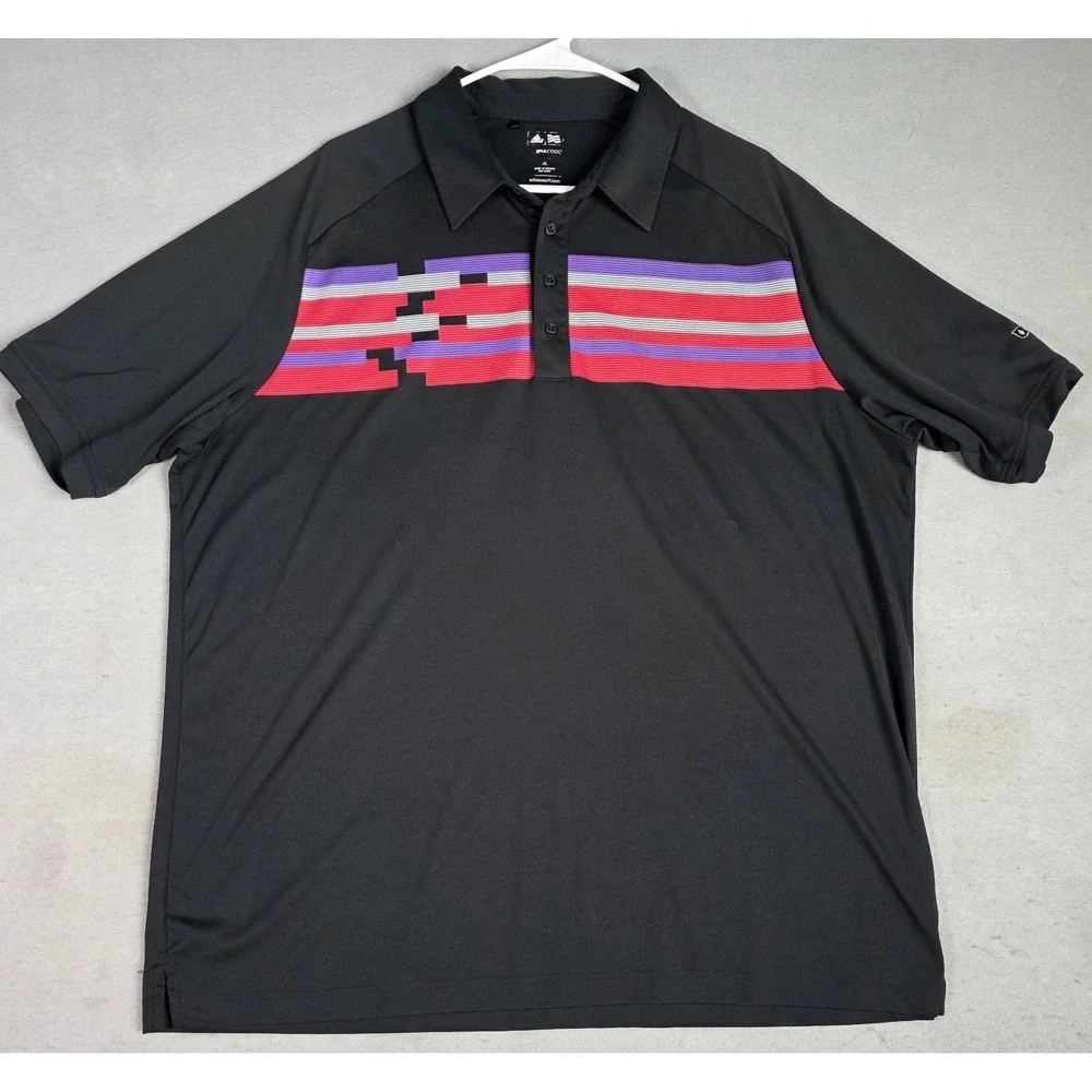 Men's Adidas ClimaCool XL Golf Polo Short Sleeve Performance Athletic